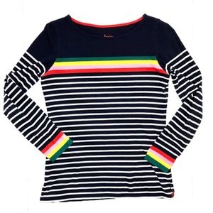 Boden Breton Multi Stripe Top US Size 2